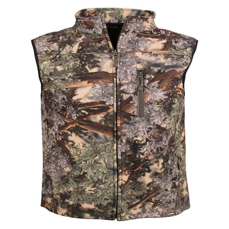 Giochi personalizzati all'ingrosso gilet da tiro tattici attivi Hunter Soft Shell Vest abbigliamento da caccia all'aperto