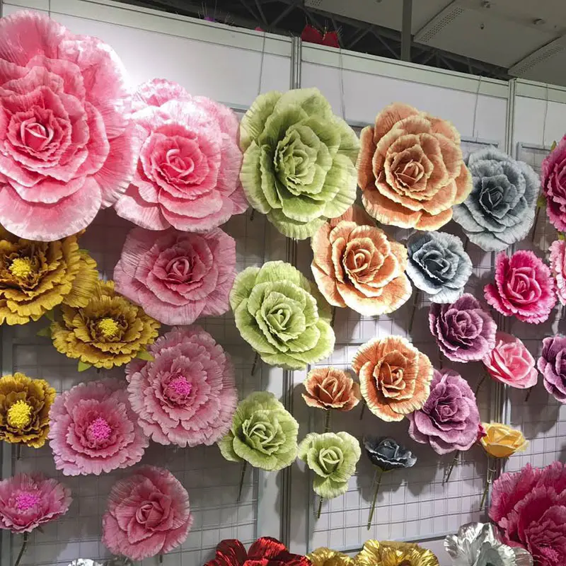Top Seller Big Peony Giant Silk Flowers Artificial Giant Flower For Window Display Wedding Decoration