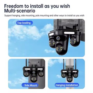 20mp 4lens Cctv <strong>Camera</strong> Wireless Wifi PTZ 360 ROTATE Two Way Intercom IP Network <strong>Camera</strong> Outdoor 8k 4k 10x Zoom <strong>CAMERA</strong> - Product Image 2