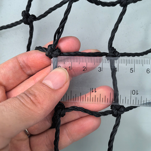 100% bakire HDPE plastik spor Net futbol futbol açık hedef Net için alan spor özel kesme hizmeti - Product Image 3