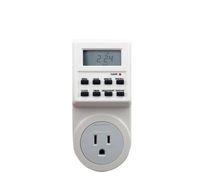 24 ore Digitale Elettronico Plug-in Timer Programmabile Interruttore Presa - Product Image 1