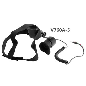 V760A-5ช่องมองภาพแบบอินฟาเรดแบบตาเดียว0.5นิ้วที่มองเห็นในเวลากลางคืนมีหน้าจอแบบสวมเครื่องมือค้นหามุมมองแบบพกพาสำหรับ90in - Product Image 2