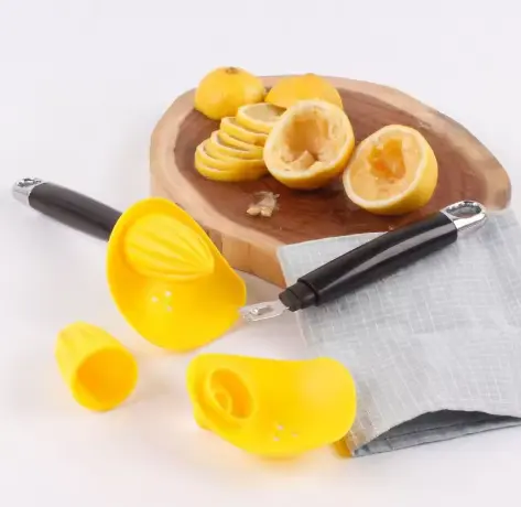 Exprimidor de limón Herramienta de frutas y verduras para una fácil extracción de cítricos y exprimidor manual portátil de cítricos y limón