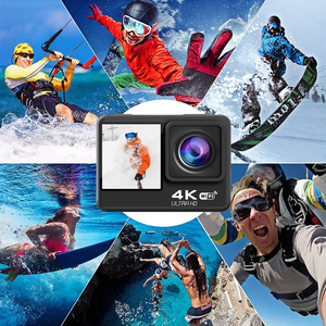 AT-S60ER màn hình cảm ứng chống rung EIS wifi màn hình kép hành động thể thao camera HD 4K 60fps Tương thích với Go Pro 13 12 11 - Product Image 4