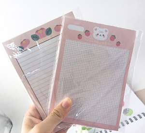 Bloc de notas bonitas con logotipo personalizado de 3*3 pulgadas, juego de blocs de notas adhesivas impresas estacionarias - Product Image 2