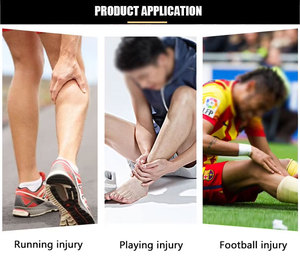 Özel futbol tekmelik ile EVA malzeme sıkıştırma buzağı kol ve futbol bacak kayışı koruyucu pedleri Brace destek - Product Image 6