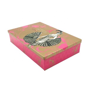Custom Rectangular Metal <strong>Hinged</strong> Tin <strong>Box</strong> for Cosmetic Packaging Metal Tin Can - Product Image 5