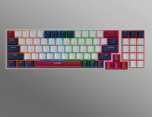 Teclado mecánico de colores mezclados para juegos K780 Teclado mecánico con cable para juegos de ordenador personalizado a juego de colores RGB intercambiable en caliente - Product Image 5