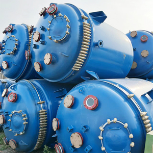 Giá bán buôn tùy chỉnh 1000L 3000L thép không gỉ 304 316 bên trong ống cuộn dây ống lò phản ứng Tank với cánh quạt loại khuấy - Product Image 4