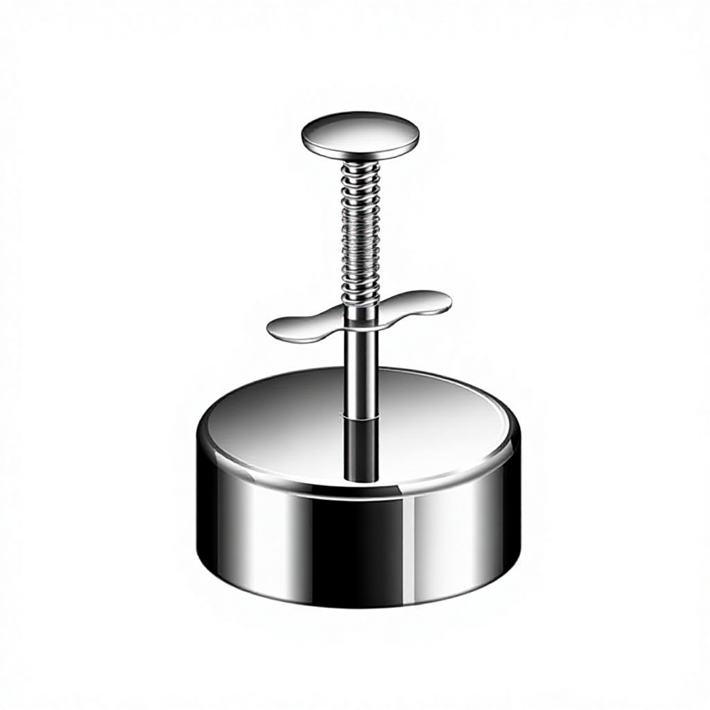 Molde redondo para bolas de arroz de acero 304