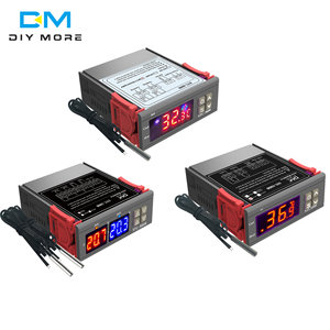 STC-1000 STC-3000 STC-3008デュアルLEDデジタルサーモスタット温度コントローラーDC12V 24V AC 110V220V加熱冷却レギュレーター - Product Image 1