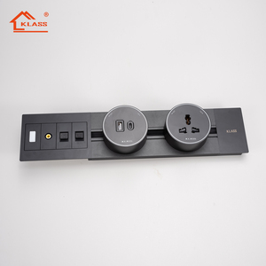 KLASS-Sistema de enchufe universal multifunción montado en la pared para oficina, cocina, toma de corriente eléctrica - Product Image 3