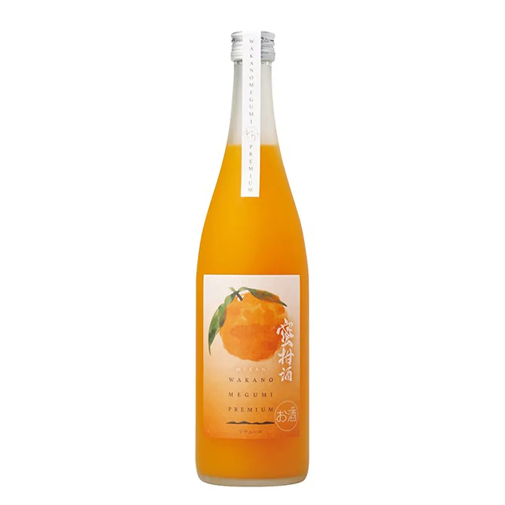 WAKANOMEGUMI PREMIUM MIKAN SAKE"tangerine"Without artificial additives agriculture food beverage manufacture