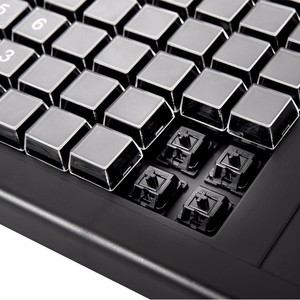 USB + PS/2 66-клавишные мембранные программируемые POS-клавиатура с MSR для POS-терминала - Product Image 5