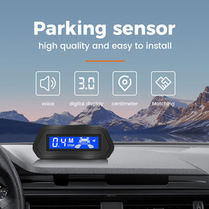 MEKEDE <strong>LCD</strong> <strong>Display</strong> <strong>Reversing</strong> radar Black <strong>Sensor</strong>*4 Bibi Sound Alarm Through Three Steps Detection Distance Is 0-2M Volume: 65DB - Product Image 2