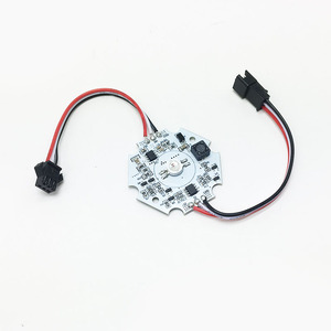 5 шт./Дюжина высокомощный светодиодный пиксельный Модуль DC12V 3W WS2811 RGB адресуемый полноцветный пиксельный модуль для прожектора