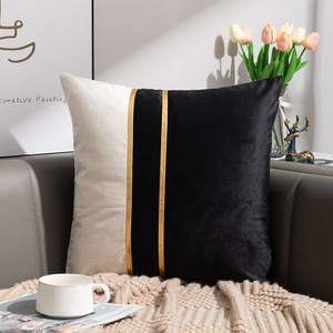 リビングルーム用ベルベットクッションカバー30x 50cm 45x45cmソファ枕カバー用装飾枕カバーケース - Product Image 5