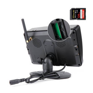Monitor de coche de 7 pulgadas, cámara de marcha atrás impermeable inalámbrica, sistemas de cámara de respaldo para visión nocturna de camiones - Product Image 2