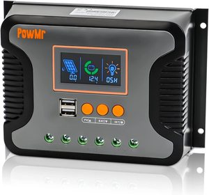 PowMr PWM Solar regler 30A 60A 80A 100V Solar laderegler 12/24/48V Auto Solar Laderegler - Product Image 1