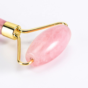 Factory <strong>Price</strong> <strong>pink</strong> <strong>Jade</strong> Beauty Set <strong>Jade</strong> Roller Instrument Gua Sha Tools for Facial Using Roller Scraping Board - Product Image 3