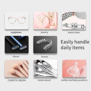 Macchina per la pulizia ad ultrasuoni dei gioielli pulitore per gioielli Ultra sonico ad alta frequenza rondella ad ultrasuoni dentale - Product Image 6