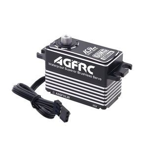 AGFRC A66FHLW 60 кг высокий крутящий момент низкопрофильный 8,4 В HV 0,100 s 4-полюсный бесщеточный водонепроницаемый цифровой программируемый автомобильный робот сервопривод - Product Image 2