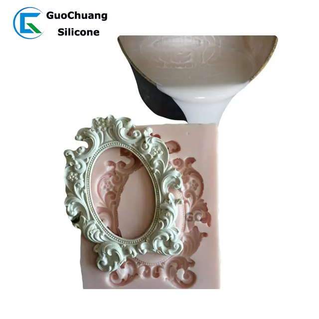 two component RTV Silicone Rubber liquid For Gypsum Frame Mold