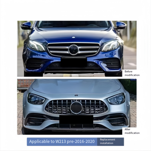 Adatto per l'aggiornamento dei paraurti posteriori anteriori kit carrozzeria di grandi dimensioni della 21a generazione E63 SAMG del modello Mercedes-Benz E-Class W213 - Product Image 3