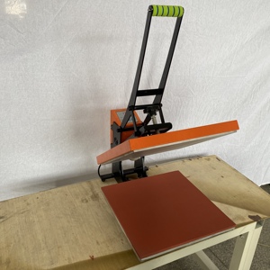 Sıcak presleme dijital ısı basın makinesi 30 giysi sağlanan basınçlı kap Flatbed yazıcı manuel giysi yazıcı makinesi MJ - Product Image 2