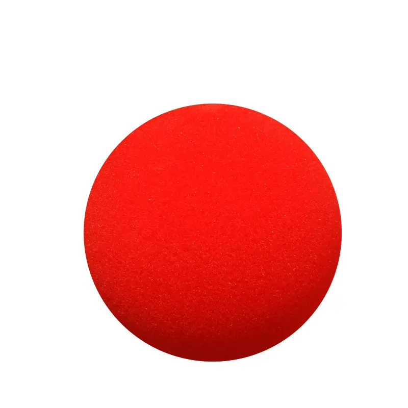 4.5CM tamanho vermelho esponja bola mágica truques