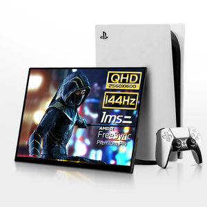 WUXGA 2.5K yüksek yenileme hızı 144HZ IPS oyun FreeSync HDR hoparlör harici ekran ile taşınabilir monitör hafif - Product Image 1