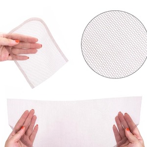 Pizzo trasparente 4*4 per parrucca che fa la Base di chiusura a rete in pizzo svizzero, accessori per parrucca per la chiusura Top in pizzo, colore marrone LaceNet - Product Image 1
