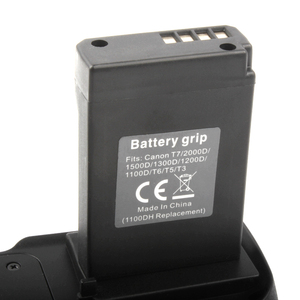Vertical BG - 1100D Battery Grip for Canon <strong>EOS</strong> 1100D T3 T5 1300D 1200D T6 with Remote <strong>Control</strong> - Product Image 2