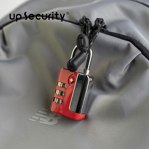 TSA 3-Digit anahtarsız seyahat kilidi bagaj ve kapı kullanımı için çeşitli çinko alaşım küçük kombinasyon asma kilit promosyon - Product Image 3