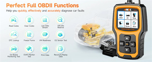 ANCEL AD410 OBD2, escáner automotriz, lector de código, herramienta de escaneo de luz del motor, Analizador de emisiones, ODB OBD 2, herramientas de diagnóstico de coche - Product Image 5