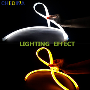 ไฟวิ่งตอนกลางวัน LED สองสี60ซม. ไฟแถบยืดหยุ่น12V DRL - Product Image 4