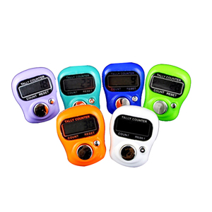 Contadores digitales Pantalla de dedo de mano de plástico Contador de dedo de conteo manual - Product Image 1