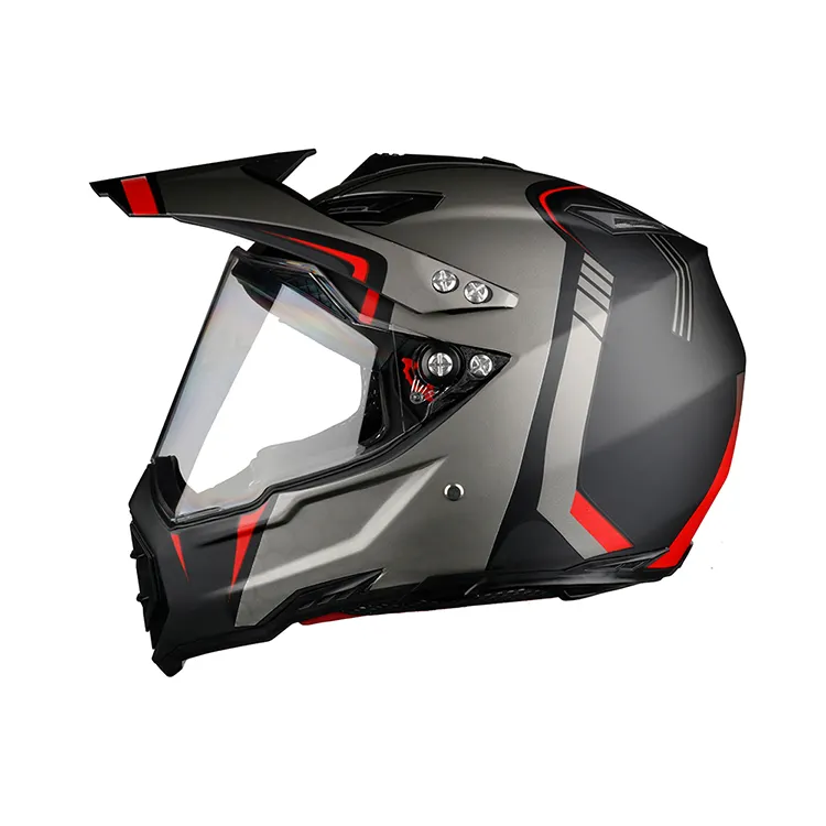 Motocicleta Casco Wajah Penuh MOTOCROSS Helm Desain Baru Motor OFF ROAD Helm