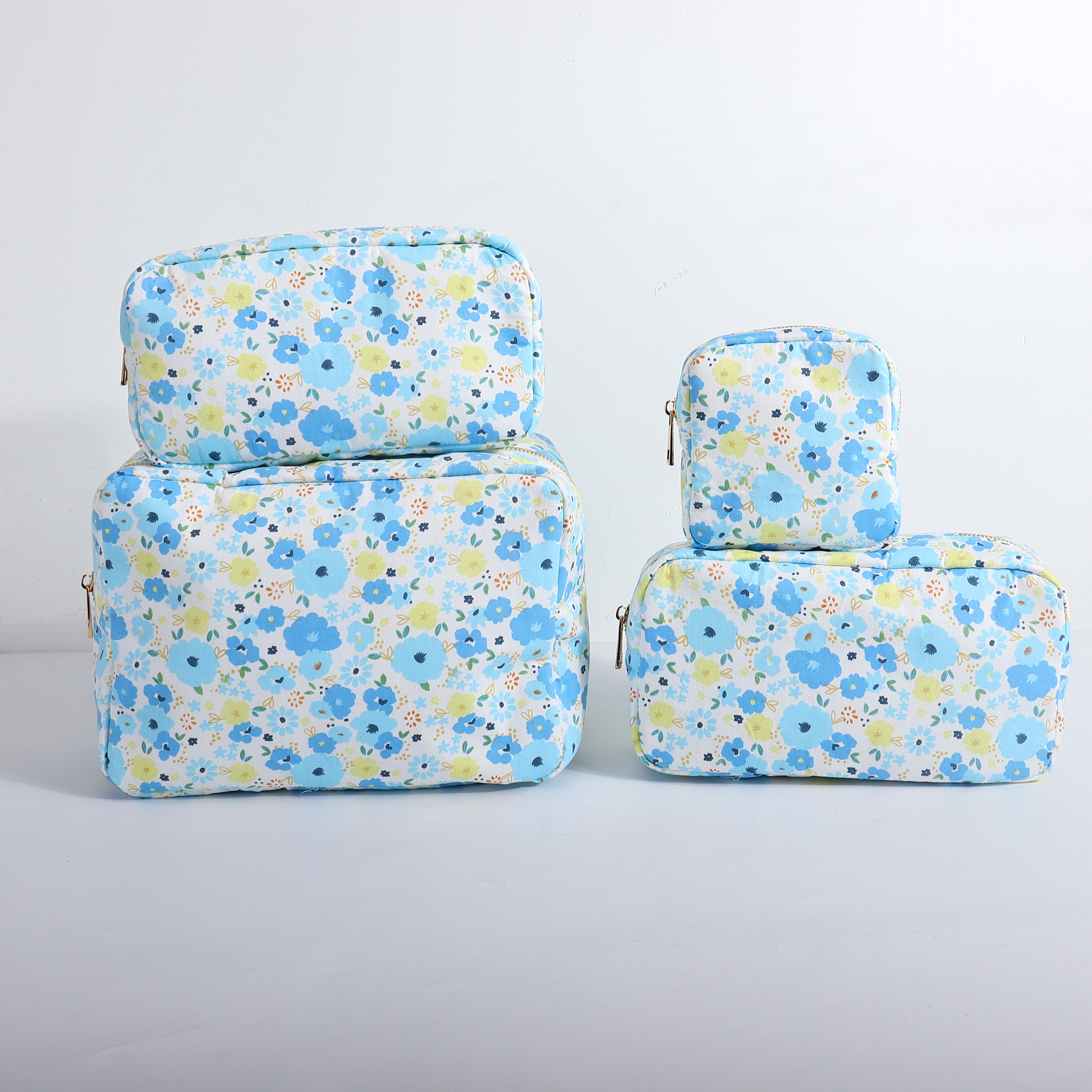 Floral bleu