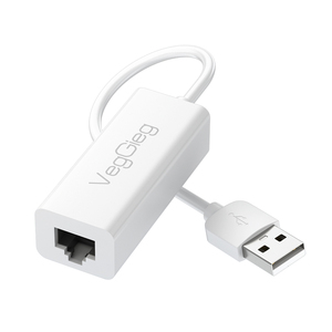 VeggiegUsbからイーサネットネットワークカード10/100/1000MbpsUSBからRJ45LANネットワークイーサネットコンバーター (Windows 10 8 7 XP Mac用) - Product Image 1