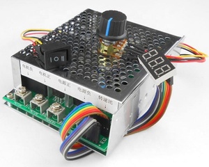 DC 10V-55V 12V 24V 36V 48V 60A PWM DC Governor Brush Motor regolatore di controllo della velocità display digitale reversibile inverso in avanti - Product Image 1