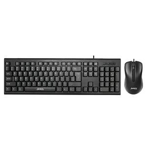 Conjunto combinado de teclado y ratón retroiluminados RGB con cable de fábrica OEM, diseño ergonómico para uso en ordenadores portátiles y escritorios y oficinas.