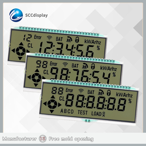 Display LCD personalizzabile Smart Meter SJXDHG001015-19 HTN Ultra ampio intervallo di Temperature 7 segmento Display Lcd - Product Image 2