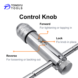 M3 Để M12 Có Thể Điều Chỉnh <span class=keywords><strong>Ratchet</strong></span> T Xử Lý Tap Cờ Lê, Chủ Đề Có Thể Đảo Ngược Khai Thác Chủ Của Nhãn Hiệu Tay Công Cụ Cho Kim Loại Gỗ Nhựa - Product Image 6
