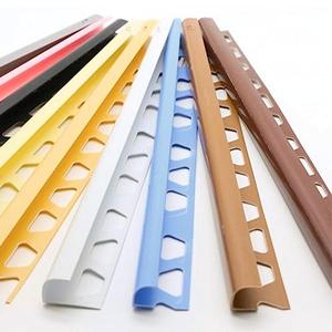 Tùy chỉnh phong cách hiện đại 8mm 10mm 12mm Vòng cạnh PVC gạch góc <span class=keywords><strong>TRIM</strong></span> dải nhựa - Product Image 1
