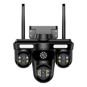 OKAM 12MP 4G PTZ Security <strong>Camera</strong> with Three Lenses Night Vision CMOS Sensor Micro SD Card Storage Options - Product Image 1