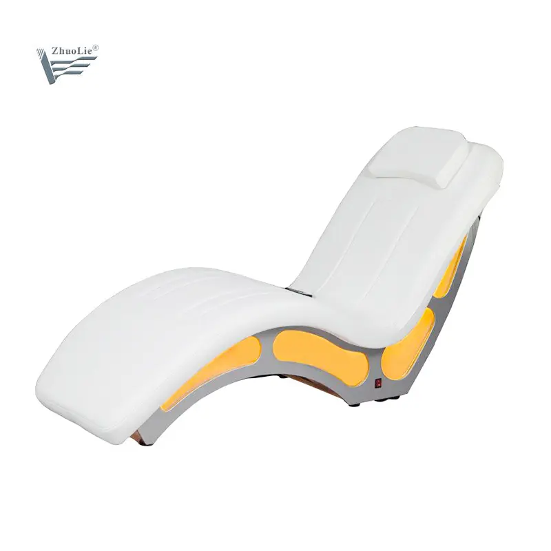 Cama ajustable, silla de ocio musical, sofá relajante, vibrador, masaje, sillón térmico con luz Led