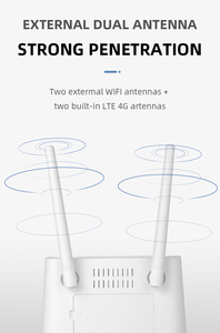 300Mbps Mobile Hotspot CPE WPS SMS Battery LAN <strong>Ethernet</strong> RJ45 RJ11 Voice Dual Firmware Portable Wifi Wireless <strong>4g</strong> Sim Lte Router - Product Image 6