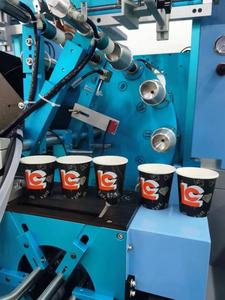 Completamente automatico di alta precisione carico automatico/scarica tazza di stampa macchina sensore di colore tedesco per la plastica tazza di carta stampante dello schermo - Product Image 4