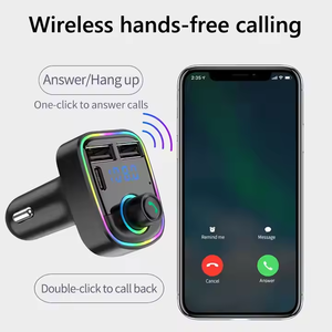 ที่ชาร์จไฟในรถยนต์แบบไร้สายซีรีส์ C ชาร์จเร็วแบบคู่ USB + C ที่ชาร์จโทรศัพท์สะดวก - Product Image 4